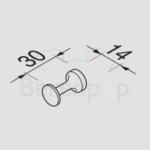 Geesa Luna 5500115 accessoireset (toiletset) chroom