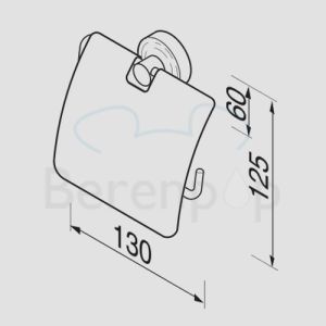Geesa Luna 5500115 accessoireset (toiletset) chroom
