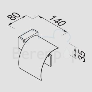 Geesa Modern Art 350002115 accessoireset (toiletset) chroom