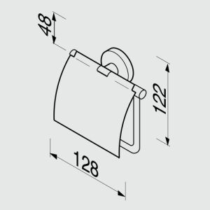 Geesa Nemox Black 650006115 accessoireset (toiletset) mat zwart