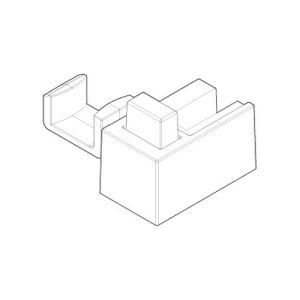 Novellini R06BWMOD1-H ondergeleider zwart