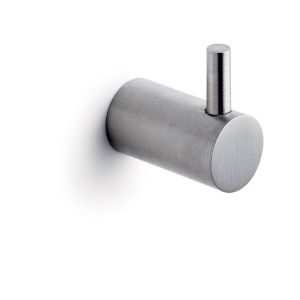Pressalit Choice Q30150 Handtuchhakenstift aus gebürstetem Stahl (2 Stück)