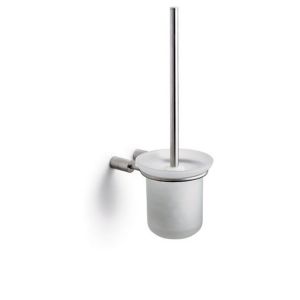 Pressalit Choice Q30800 Toilettenbürstenhalter für Wandmontage gebürsteter Stahl