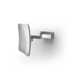 Decor Walther 0126676 VISION S Unbeleuchtet Kosmetikspiegel 5x Edelstahl gebürstet