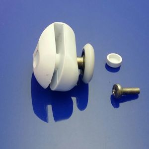 Sealskin Duka 3000 runner tbv kwartronde schuifdeuren, wit *niet meer leverbaar*