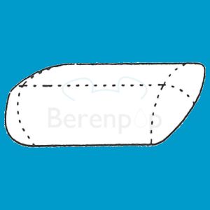 Pressalit A4017000 buffer voor zitting lang wit *niet meer leverbaar*