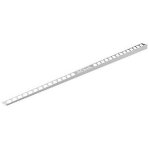 Blanke Aqua Keil 7542856080L afschotprofiel douchevloer 980x8x24 links mat zwart