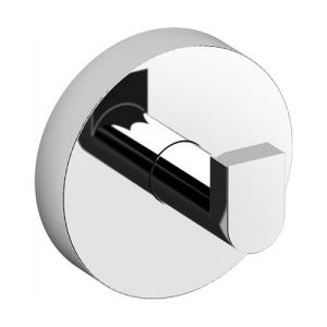 Clou Flat CL0902064 set van 2 stuks kledinghaak chroom