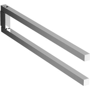 Clou Quadria CL090111429 2-Klappen-Handtuchhalter Chrom