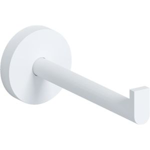 Clou Flat CL090203120 toilet roll holder without flap matte white