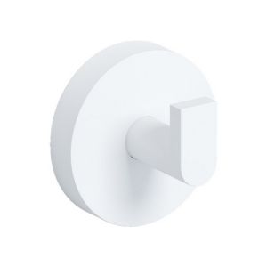 Clou Flat CL090206420 set van 2 kledinghaken mat wit