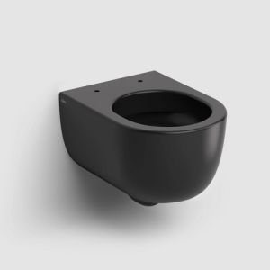 Clou Hängematte CL040107021 Randlose 49cm Wandtoilette mattschwarz