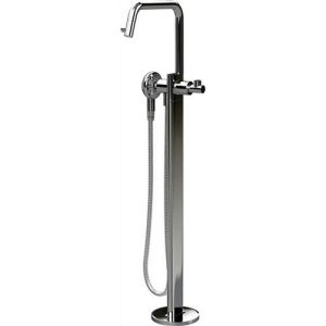 Clou Kaldur CL062500529 vrijstaande badkraan zonder handdouche chroom