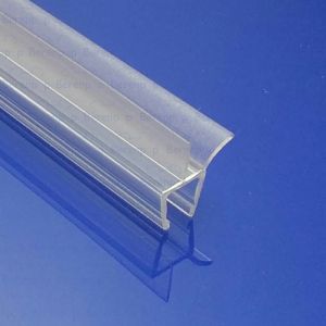 Exa-Lent Universal sample piece shower rubber type DS02 - 2cm length and suitable for glass thickness 10mm - 2 flaps