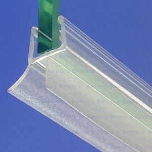 Exa-Lent Universal DS0210010 - G10023100 clear shower profile 2 flaps 100cm - 10mm