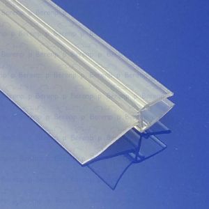 Exa-Lent Universal sample piece of shower rubber type DS05 - 2cm length and suitable for glass thickness 6mm - 1 flap 1 flap
