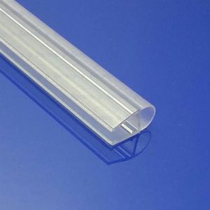 Exa-Lent Universal sample piece of shower rubber type DS07 - 2cm length and suitable for glass thickness 6mm - 1 bellows of 7mm (ball)