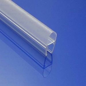 Exa-Lent Universal sample piece of shower rubber type DS08 - 2cm length and suitable for glass thickness 6mm - 1 bellows of 12mm (ball)