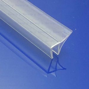 San4U ProfileDay sample piece of shower rubber type DS11 - 2cm length and suitable for glass thickness 6mm - 3 flaps