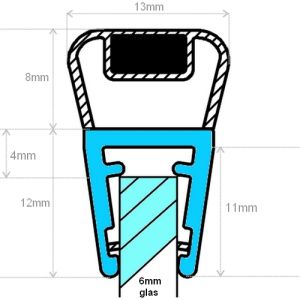 Exa-Lent Universal MON-M Monstersetje - magneetstrippen 4-5-6-8mm