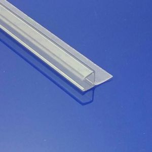 Exa-Lent Universal DS302006 - G06046200 helder doucheprofiel 1 flap (van 11mm) 200cm - 6mm