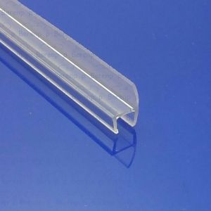 Exa-Lent Universal DS311008 - G08048100 helder doucheprofiel 1 flap (van 11mm) 100cm - 8mm