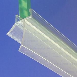 San4U ProfileDay DS341008 clear shower profile 2 flaps 100cm - 8mm