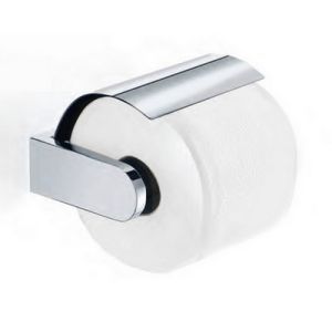 Decor Walther 0850400 DW 745 toilet roll holder with flap chrome