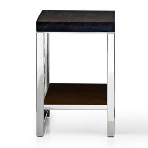 Decor Walther 0926885 WO HME krukje met legplank chroom/ donker geolied thermo-essen