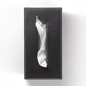 Decor Walther Brownie 0839960 BROWNIE KB40 Papiertuchbox Kunstleder schwarz