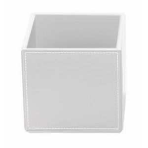 Decor Walther Brownie 0930850 BROWNIE BOD1 Mehrzweckbehälter ohne Deckel Kunstleder weiß