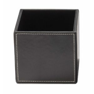 Decor Walther Brownie 0930860 BROWNIE BOD1 Mehrzweckbehälter ohne Deckel Kunstleder schwarz