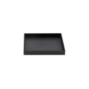 Decor Walther Brownie 0931060 BROWNIE TAB S bowl/ tray faux leather black