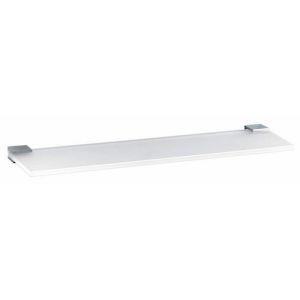 Decor Walther Bloque/ Corner 0561000 CO GLA60 shelf 600mm white satin glass/ chrome