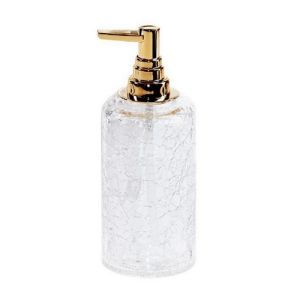 Decor Walther Crack 0932820 CR SSP soap dispenser crack glass/gold