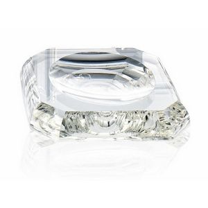 Decor Walther Crystal 0931656 KR STS soap dish Clear Crystal