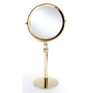 Decor Walther 0101020 SP13V Kosmetikspiegel 1x und 5x Gold