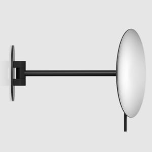 Decor Walther 0122860 SPT 72 Kosmetikspiegel 5x mattschwarz