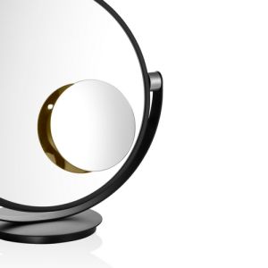 Decor Walther 0123020 Schminkspiegel für Schminktisch Spiegel Vergrößerung 5x gold