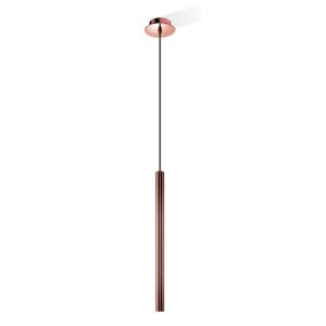 Decor Walther 0216216 PIPE 1 D LED hanglamp dimbaar koper