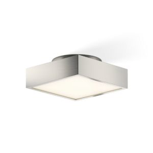 Decor Walther 0218734 CUT 18 N LED wand- plafondlamp 18x18cm geborsteld nikkel