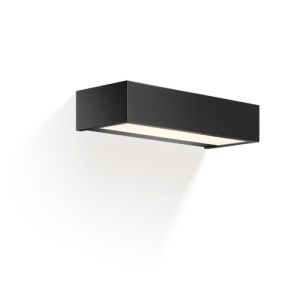 Decor Walther 0332960 BOX 25 N LED wall light dimmable 25x10cm matte black