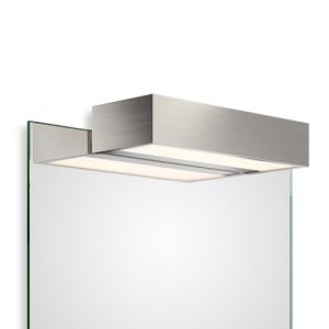 Decor Walther 0419834 BOX 1-25 N LED spiegellamp dimbaar 25x10cm geborsteld nikkel
