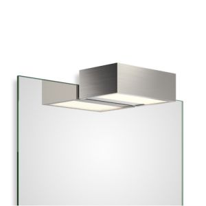 Decor Walther 0420134 BOX 1-15 N LED spiegellamp dimbaar 15x10cm geborsteld nikkel