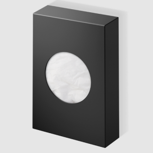 Decor Walther 0802060 FB 5 houder voor hygiënische zakjes mat zwart