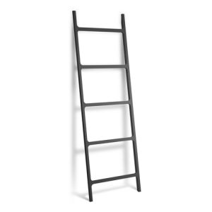 Decor Walther 0931860 Stone HTL Handtuchleiter mattschwarz