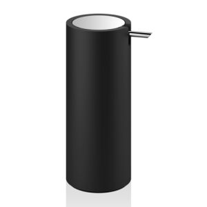 Decor Walther 0972364 Stone SSP Seifenspender mattschwarz/ chrom