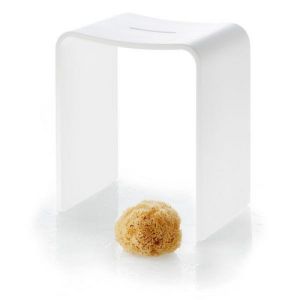 Decor Walther 0974750 Stone stool white