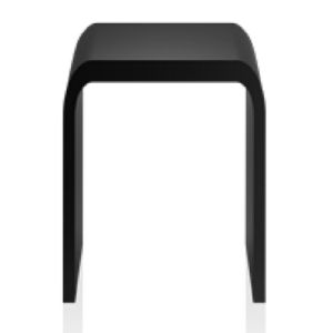 Decor Walther 0974760 Stone STOOL stool matte black