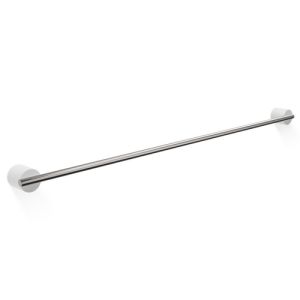 Decor Walther 0975355 Stone HTE80 Handtuchhalter 80cm Edelstahl gebürstet/ weiß